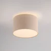JUST LIGHT. Green Duro loftlampe, tekstil, beige
