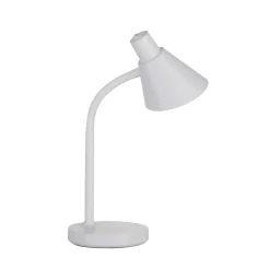 JUST LIGHT. LED-bordlampe Pixie, plast, hvid