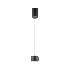 JUST LIGHT. LED-hængelampe Ballini, sort, Switchmo