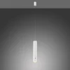 JUST LIGHT. LED-hængelampe med batteri, hvid, jern