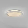 JUST LIGHT. LED-loftslampe Lago Ø 49,3 cm CCT fjernbetjening