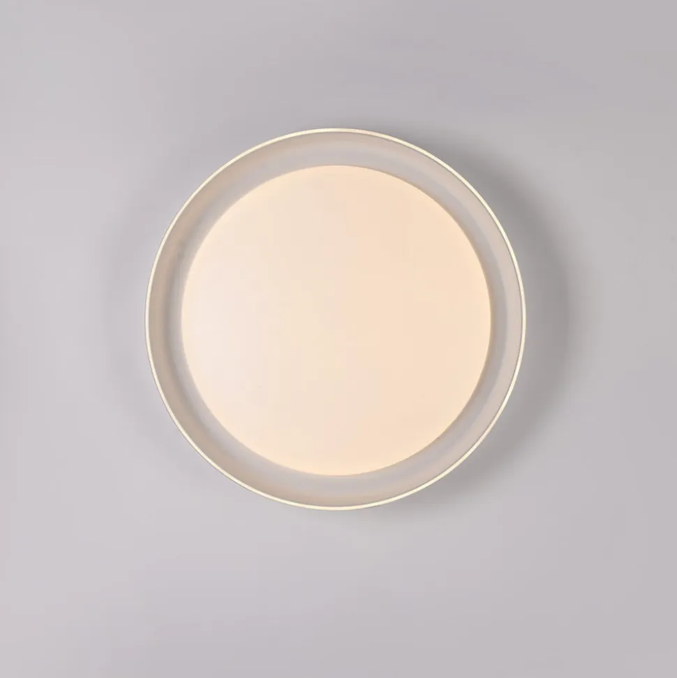 JUST LIGHT. Sati loftlampe, plast, hvid