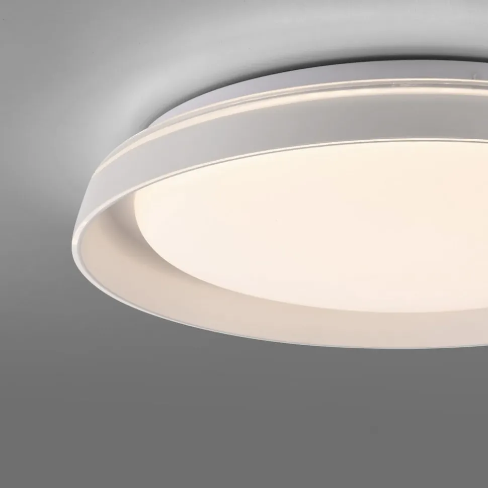JUST LIGHT. Sati loftlampe, plast, hvid