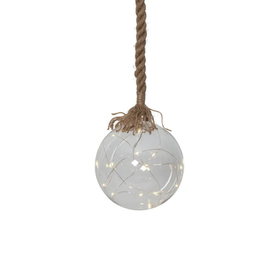 Jutta LED-dekorationslampe, glaskugle, Ø 15 cm