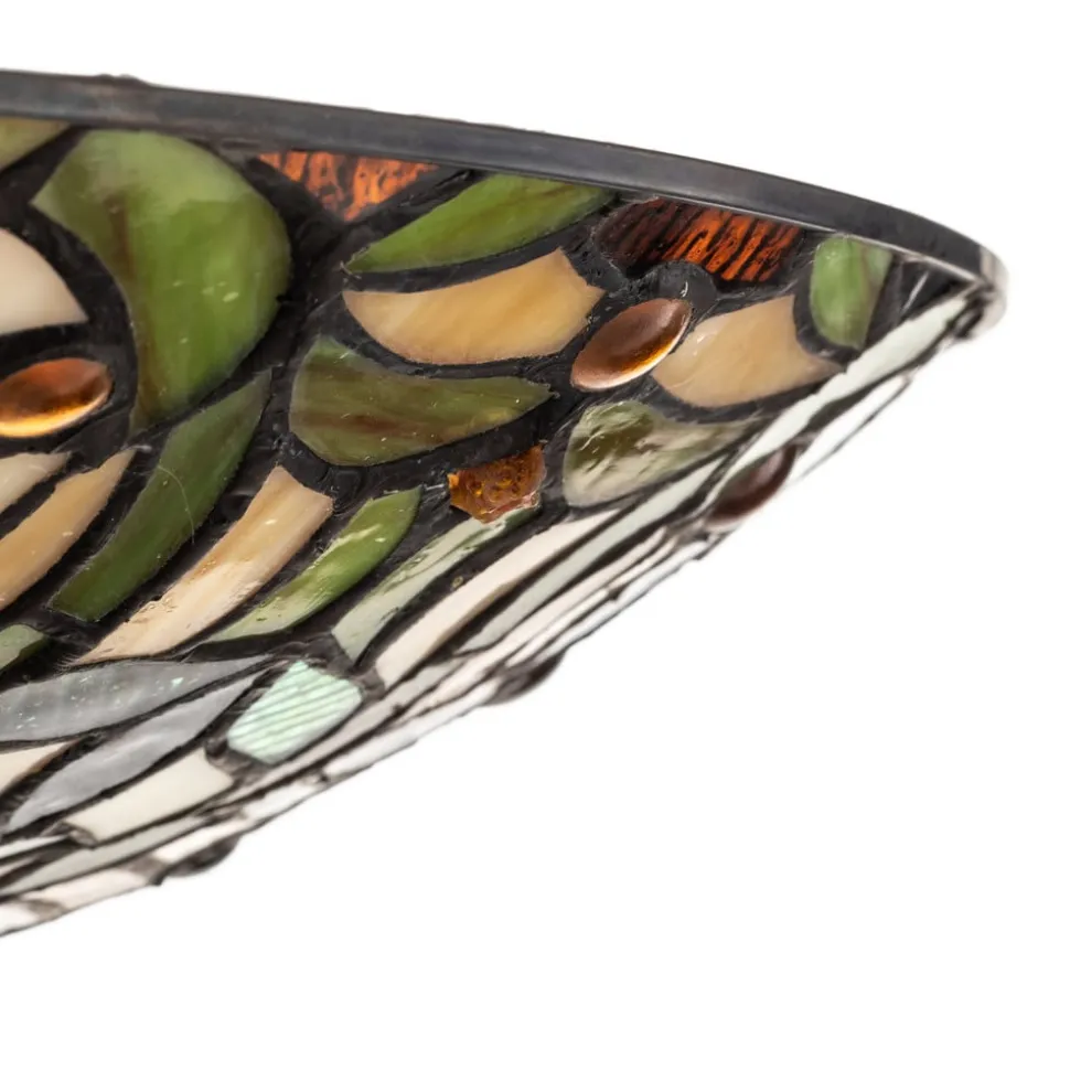 Kami loftlampe i Tiffany-stil