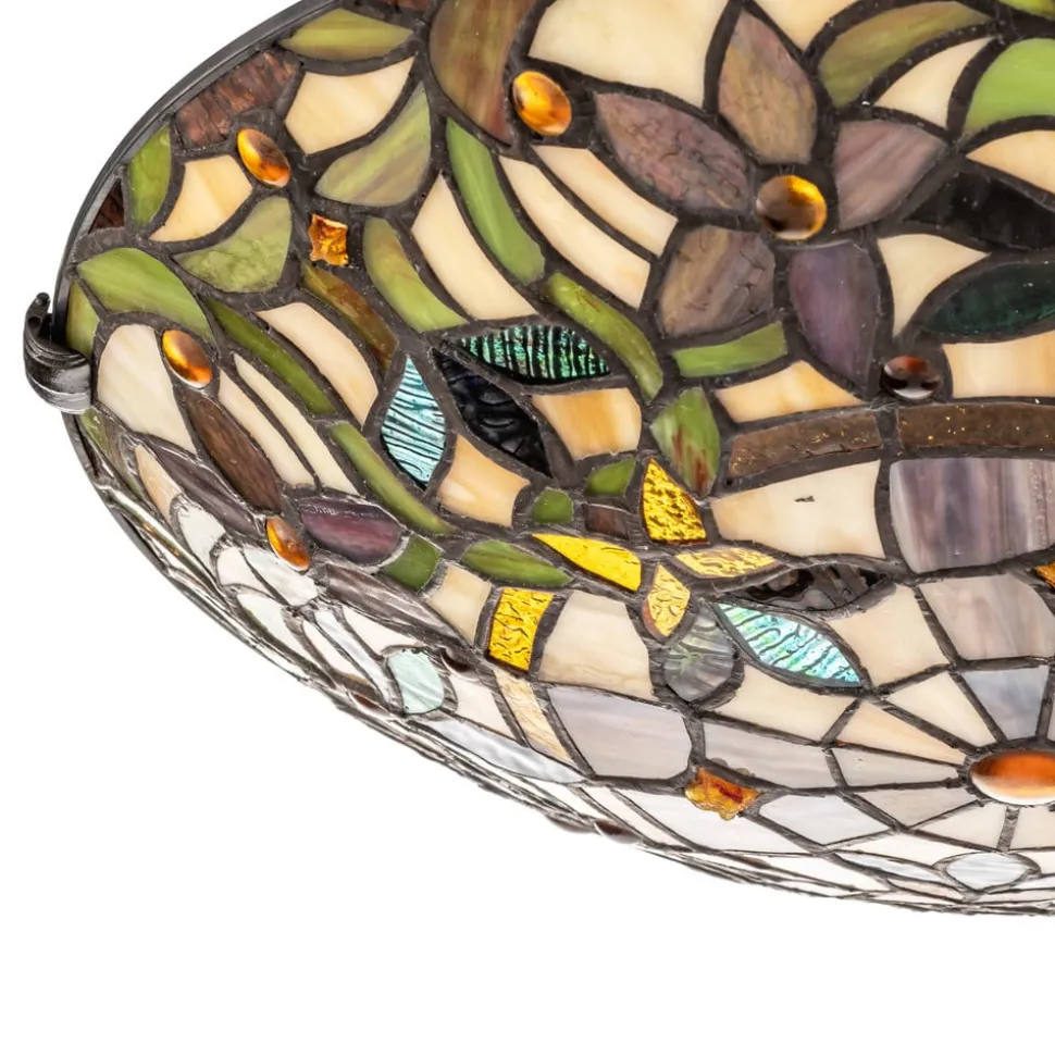 Kami loftlampe i Tiffany-stil