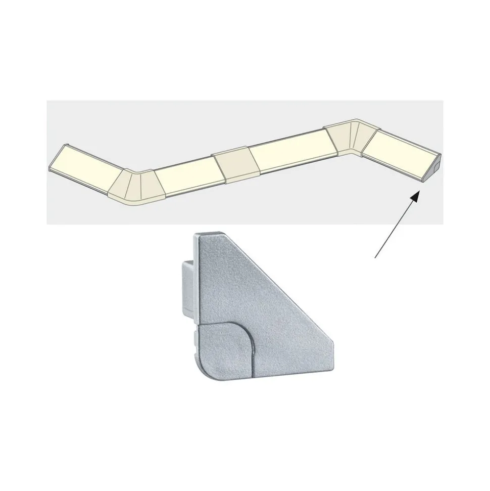 Kappe til Delta-Profil Your LED, sæt m 2