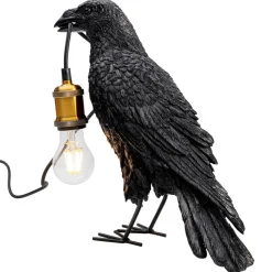 Kare Animal Crow bordlampe i form af en krage