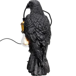 Kare Animal Crow bordlampe i form af en krage