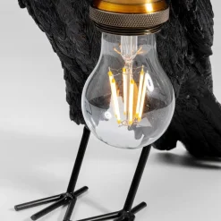 Kare Animal Crow bordlampe i form af en krage