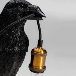 Kare Animal Crow bordlampe i form af en krage