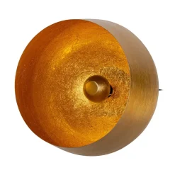 Kare Apollon gulvlampe, guld, Ø 50 cm