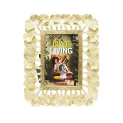 KARE billedramme Ginkgo, 10 x 15 cm, polyresin, guldfarvet