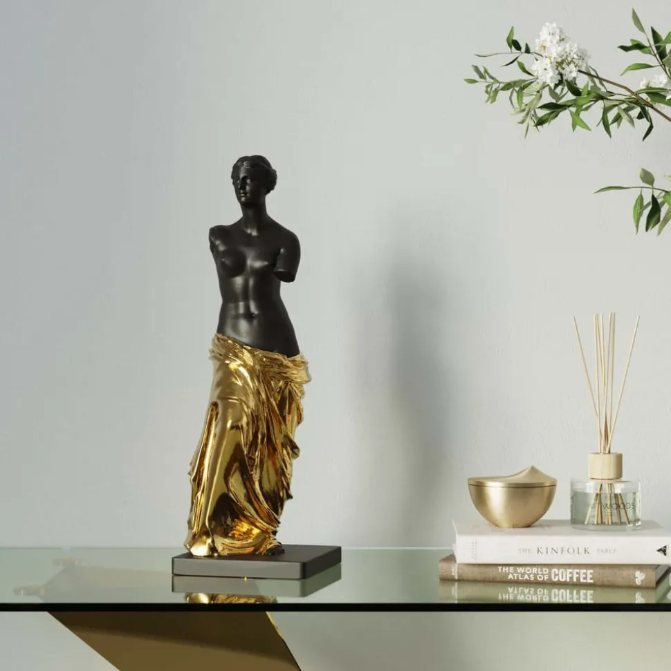 KARE Classic Beauty dekorativ figur, polyresin, håndmalet