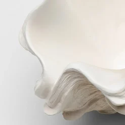KARE Concha dekorativ vase, højde 29 cm, støbt sten, beige