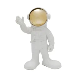 KARE dekorationsfigur Welcome Astronaut, højde 27 cm, hvid