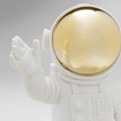 KARE dekorationsfigur Welcome Astronaut, højde 27 cm, hvid