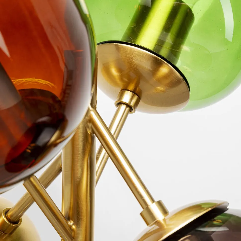 KARE Gulvlampe Balloon Dance, flerfarvet, glas, 160 cm, E27