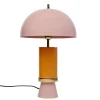 KARE Josy bordlampe, pink/orange, stål, højde 51 cm