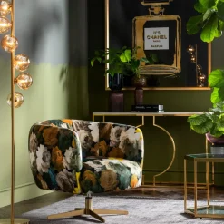 KARE Scala Balls gulvlampe, seks lys, guld