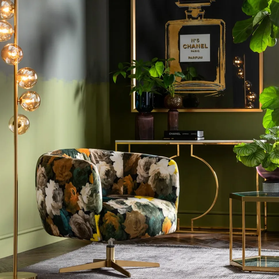 KARE Scala Balls gulvlampe, seks lys, guld