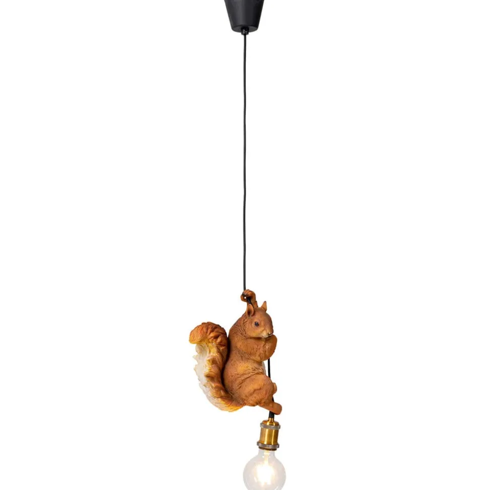 Kare Squirrel hængelampe med egernmodel