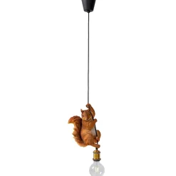 Kare Squirrel hængelampe med egernmodel