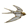 KARE Swallow Mirror vægobjekt, polyresin, glas, guld