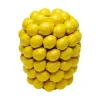 KARE Vase Lemon Juice, højde 40 cm, Ø 31 cm, porcelæn, gul