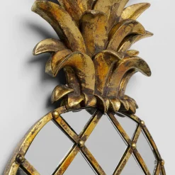 KARE vægobjekt Pina Mirror, polyresin, glas, 50 cm, guld