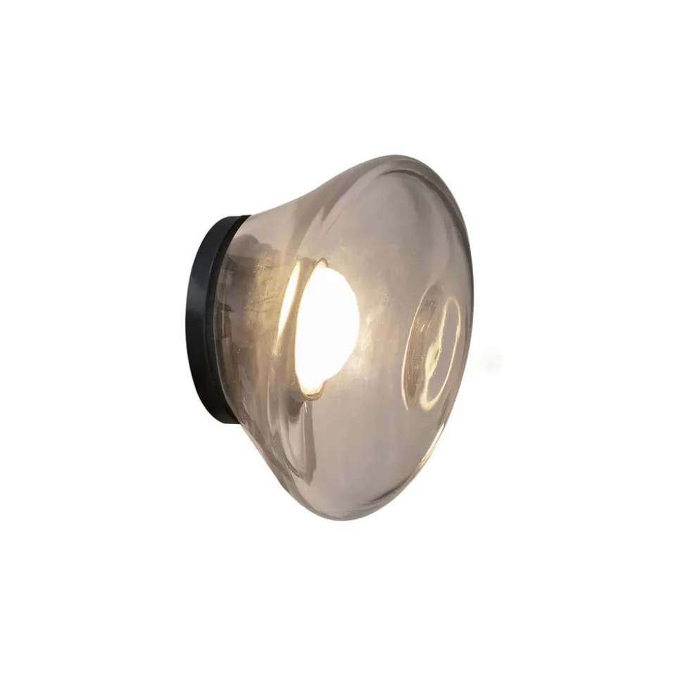 Karman Agua LED-væglampe, IP44, klart glas