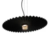 Karman Gonzaga LED-hængelampe, Ø 59 cm, sort