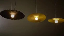 Karman Gonzaga LED-hængelampe, Ø 59 cm, sort