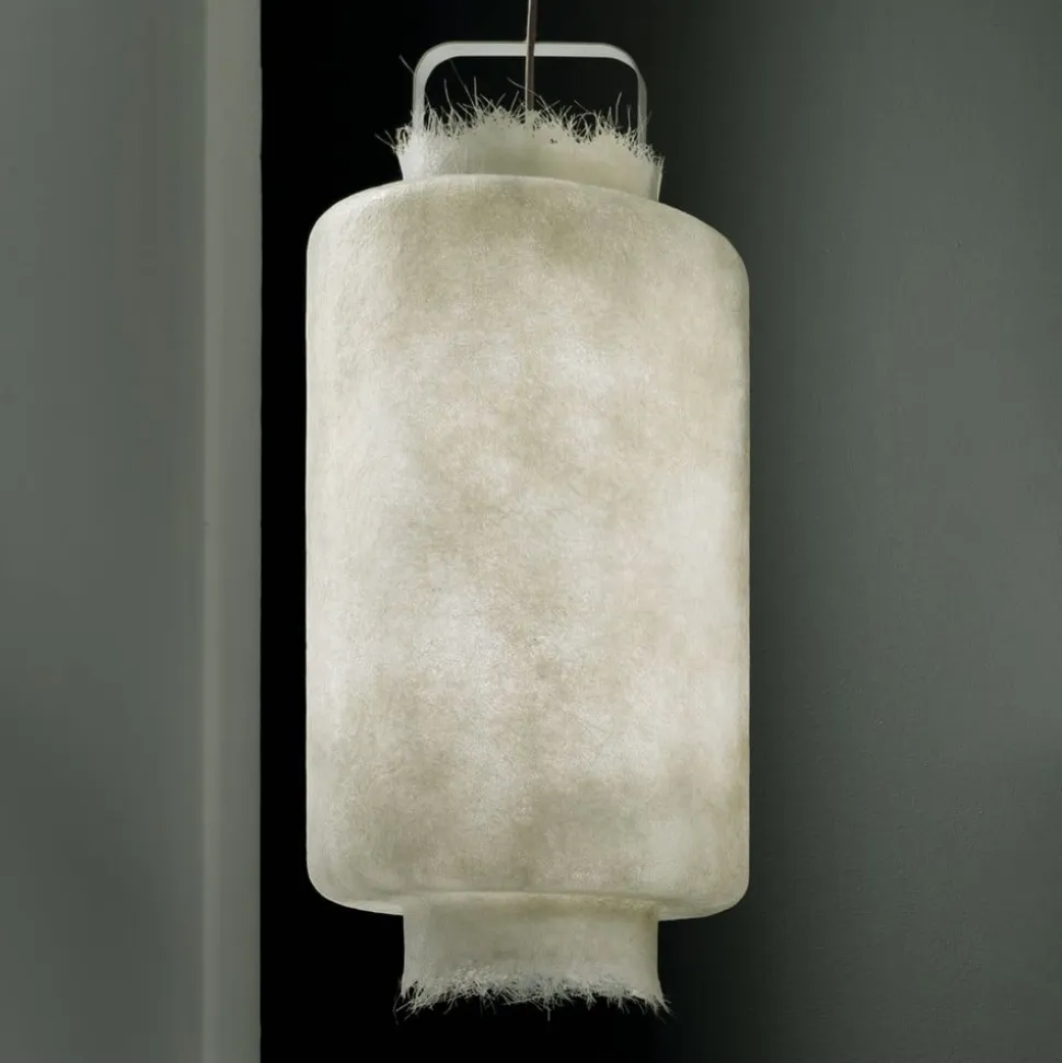 Karman Kimono udendørs LED-hængelampe, Ø 40 cm