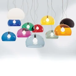 Kartell FL/Y - LED-pendellampe, hvid blank