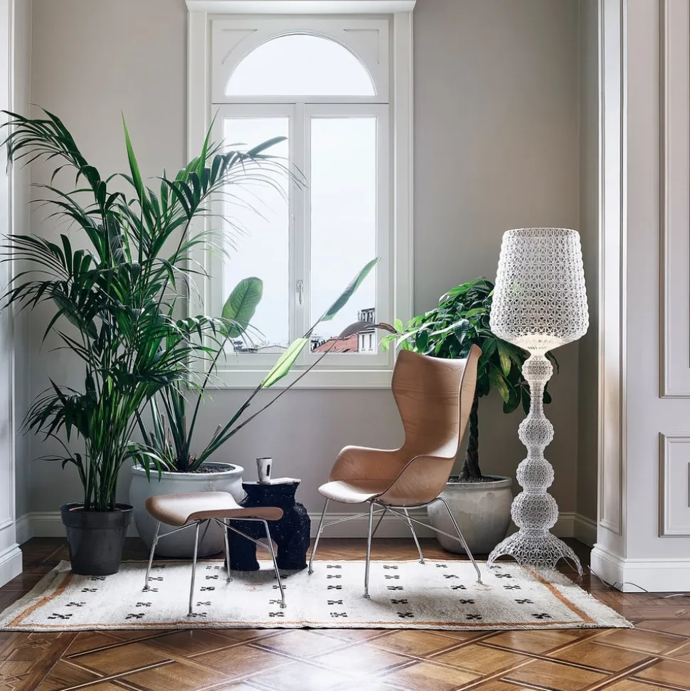 Kartell Kabuki - LED-gulvlampe, transparent