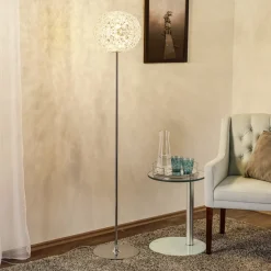Kartell Planet LED-gulvlampe, 160 cm krystalklar