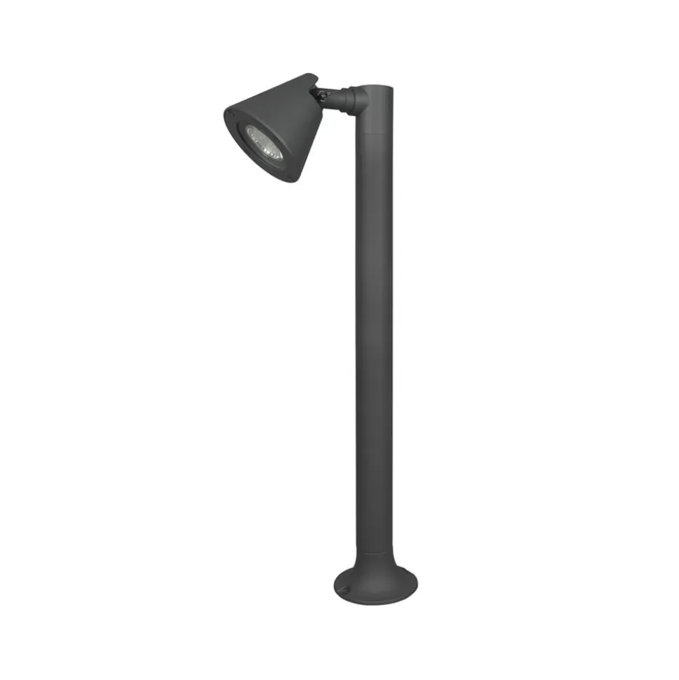 Kaveri sokkellampe af aluminium, antracit