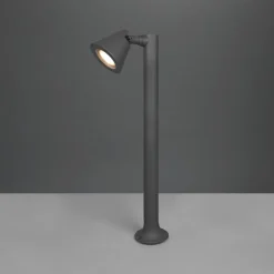 Kaveri sokkellampe af aluminium, antracit