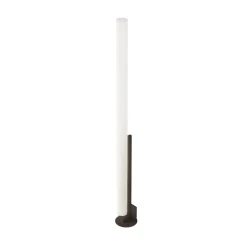 kdln LED-gulvlampe Model T, sort, højde 185 cm, dæmper