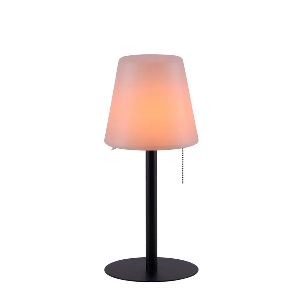 Keno LED-bordlampe jordspyd, trækafbryder, batteri