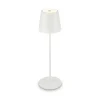 Kiki LED-bordlampe, hvid, IP44, 3.000K