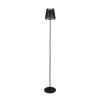Kiki LED-gulvlampe, 3.000K, sort, IP44