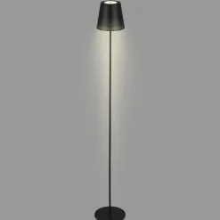 Kiki LED-gulvlampe, 3.000K, sort, IP44