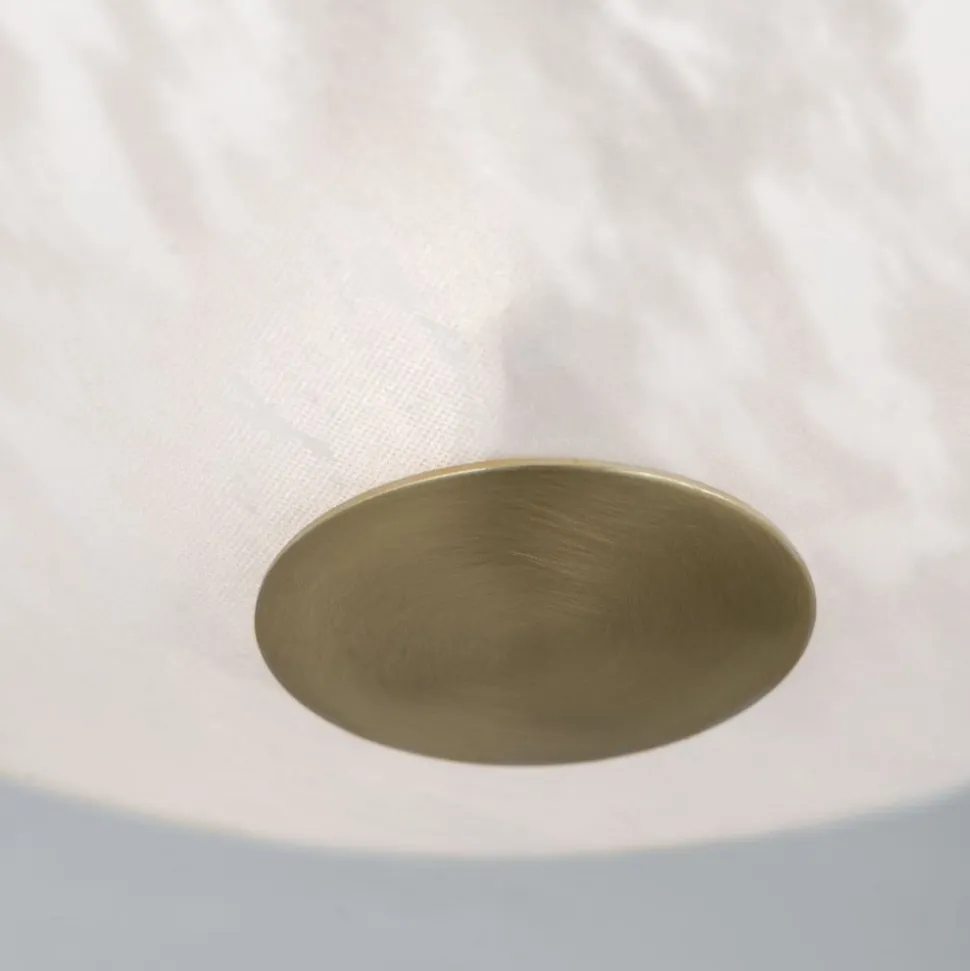 Klassisk loftslampe Jaya med glasskærm, 34 cm