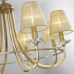 KOLARZ Imperial lysekrone, 5 lyskilder