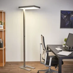 Kontor LED-gulvlampen Nora med bevægelsessensor