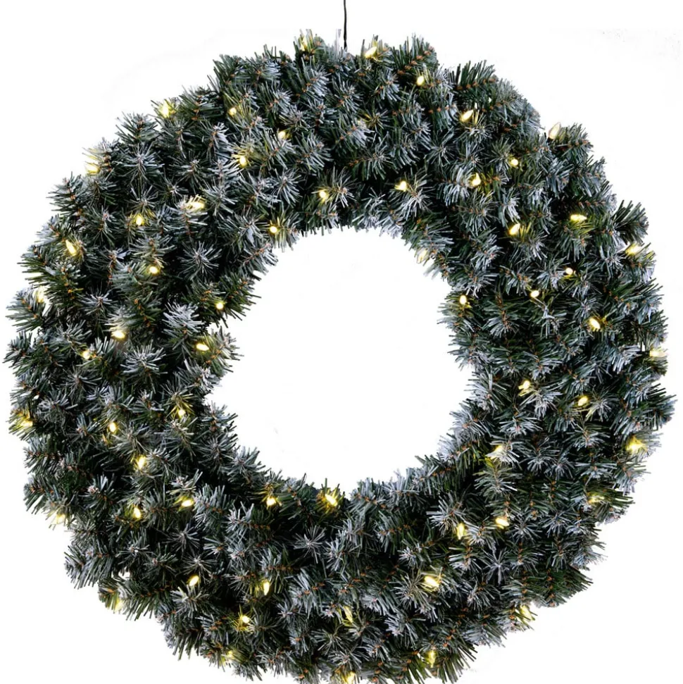 Krans Sixten med 60 lysdioder, 70 cm
