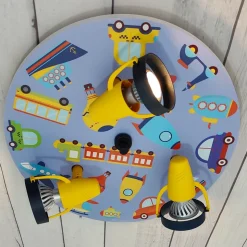 Køretøjer loftspot, 3 lyskilder