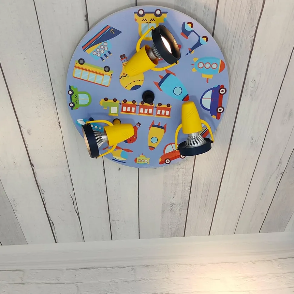 Køretøjer loftspot, 3 lyskilder